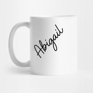 Abigail personalized name Mug